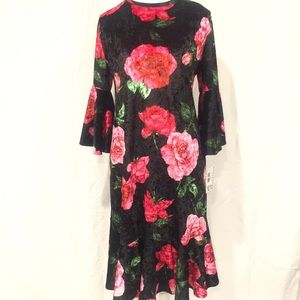 Large Crushed Velvet LuLaRoe Maurine Dress